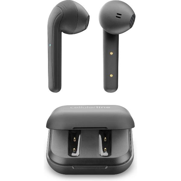 Cellularline BTJAVATWS Headset In-ear Zwart Bluetooth