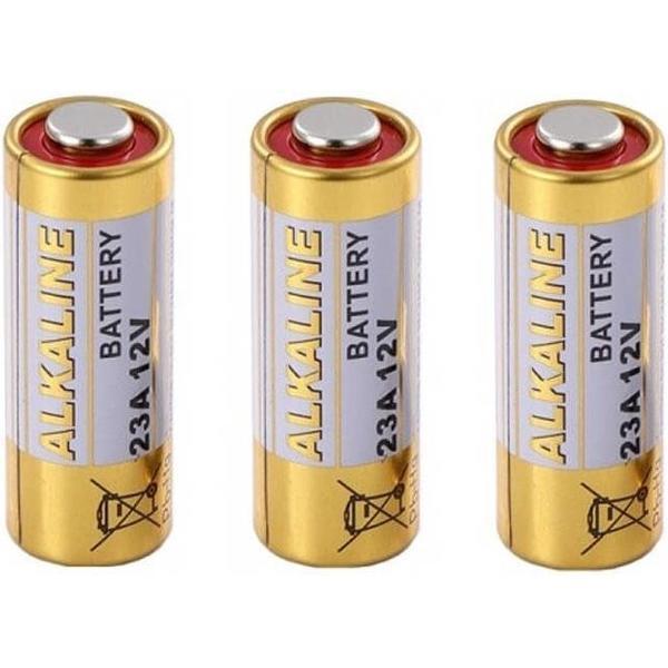 12V 23A Batterijen Alkaline - Set 3 stuks