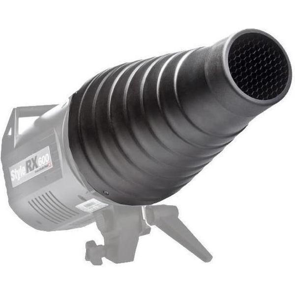 Elinchrom Snoot met 10 Degree Grid