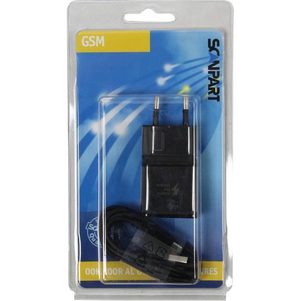 Scanpart Sam.snellade Usb-c 2a Zwart Orig