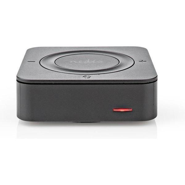 Nedis Draadloze Audiozender/-ontvanger | Bluetooth® - Toslink | Zwart