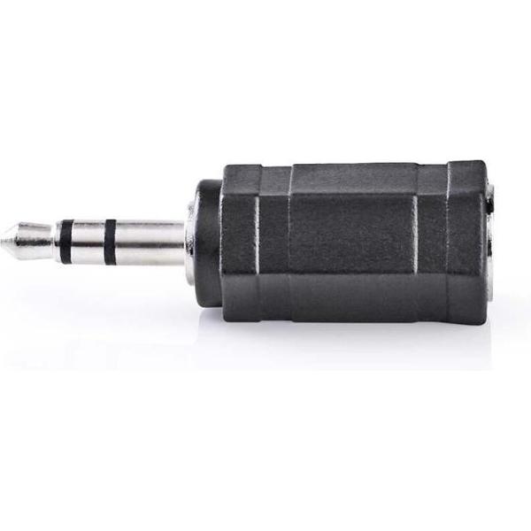 Stereo Audioadapter | 3,5 mm male - 2,5 mm female | 1 Stuk | Zwart