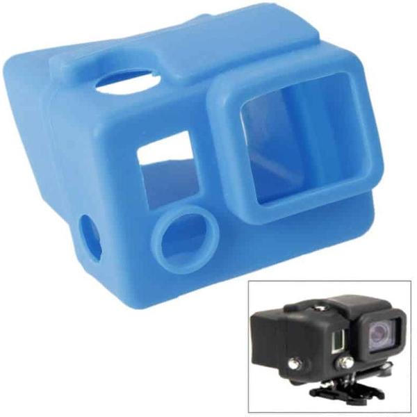 TMC Siliconen Hoesje voor GoPro HERO3 + (blauw)