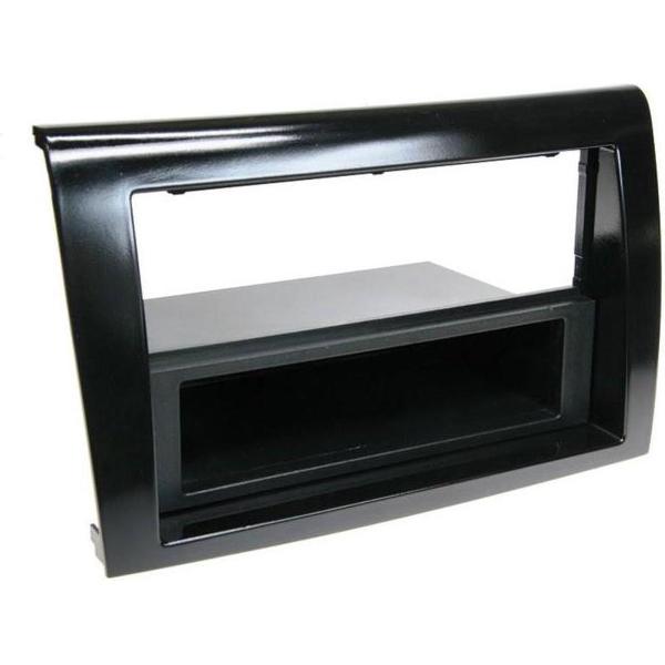 2-DIN Paneel met aflegbakje. FIAT Bravo 2007 > Piano Kleur: Zwart