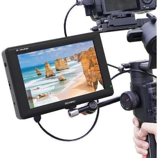 FEELWORLD FW278S 1920x1200 1200 nits 7 inch IPS-scherm HDMI 4K SDI-cameraveldmonitor