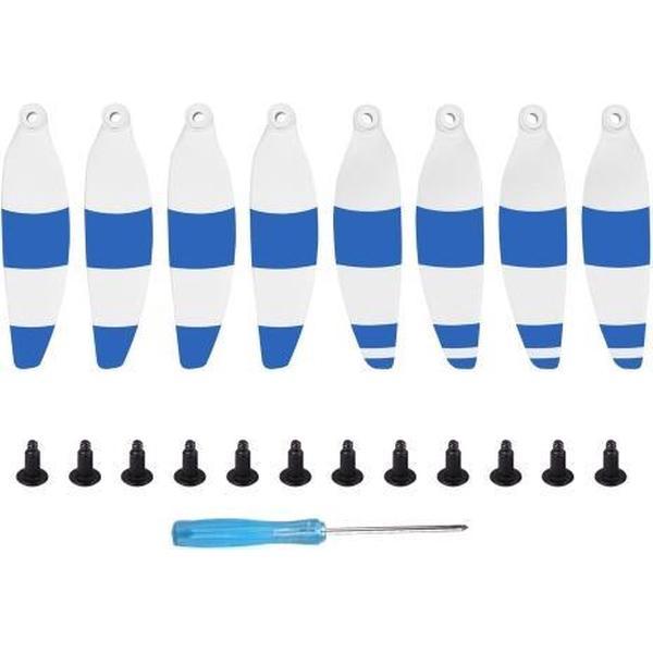 8 stks / set Sunnylife 4726F-CS Geluidsarme Quick-release Wing Propellers Drone Accessoires voor DJI Mavic Mini (Blauw)