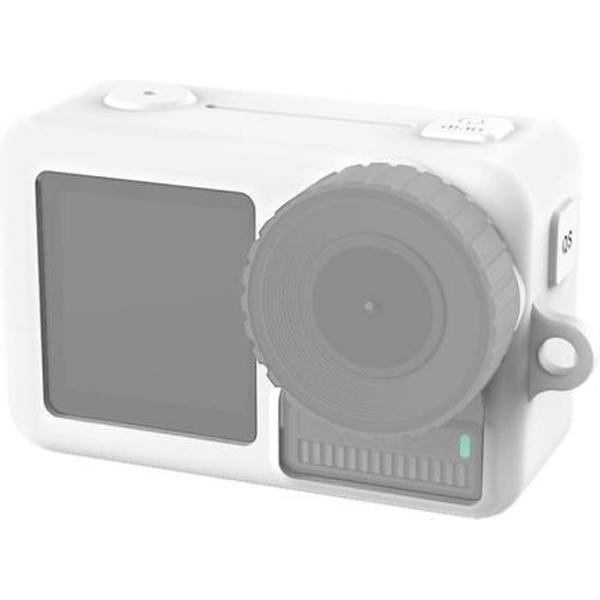 Siliconen beschermhoes voor DJI Osmo Action (wit)