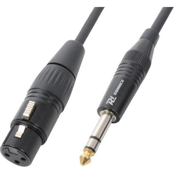 Kabel XLR Female - 6.3mm Stereo jack 1.5m