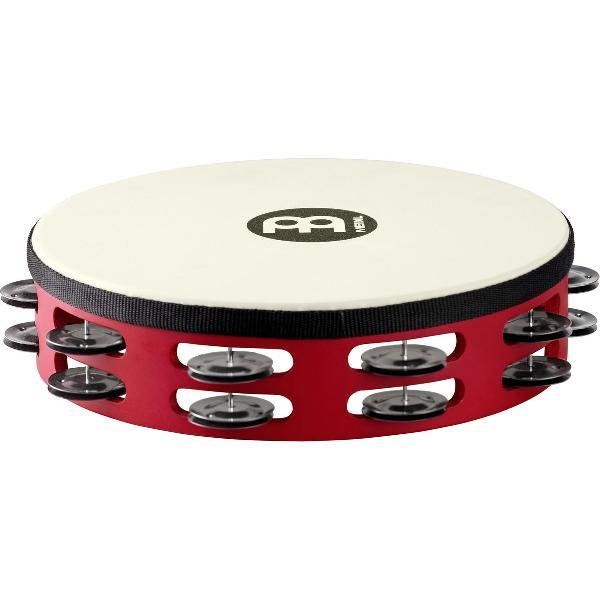 Touring Tambourine TAH2BK-R-TF Double Row, Steel, rood #R