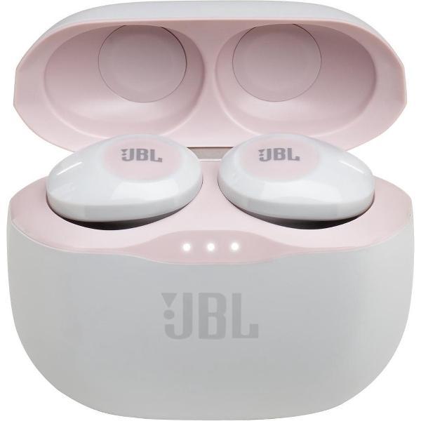 JBL Tune 120TWS - Volledige draadloze oordopjes - Roze/wit