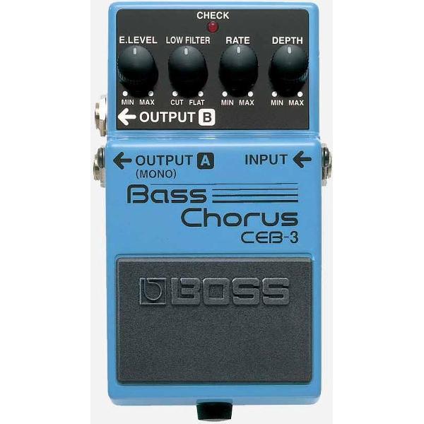 Boss CEB-3 Bass Chorus bas reverb/chorus/vibrato/tremolo pedaal