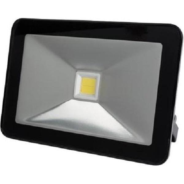 DESIGN LED-SCHIJNWERPER - 30 W, NEUTRAALWIT - ZWART