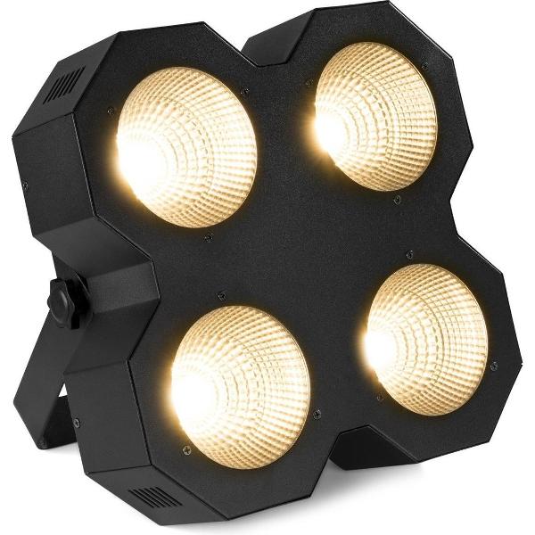 Stage blinder - Stroboscoop - BeamZ SB400 stage blinder en stroboscoop in één - 4x 50W COB LED's