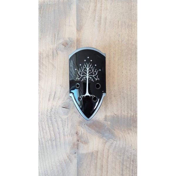 STL Lord of the Rings 'Schild' Ocarina - Tenor C - 6 gaten - Keramiek