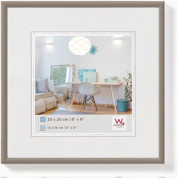 Walther Design KV220D fotolijst Roestvrijstaal Enkele fotolijst