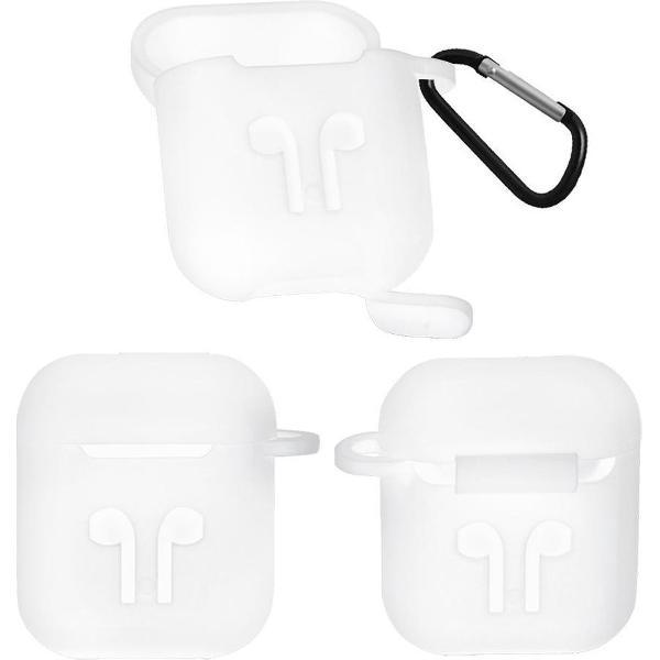 Case Cover Voor Apple Airpods - Siliconen Transparant Watchbands-shop.nl