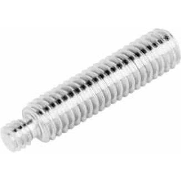 1/4 tot 3/8 Roestvrijstalen schroef voor statief en statiefkoppen (zilver)