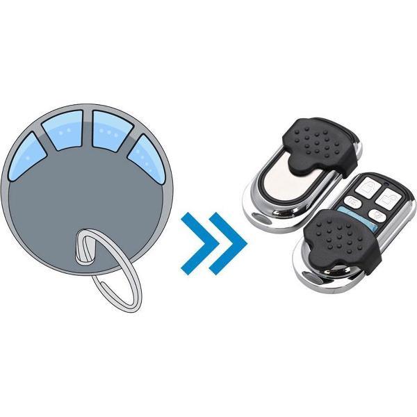 Hormann HSP4 met blauwe knoppen (Alternatieve handzender)