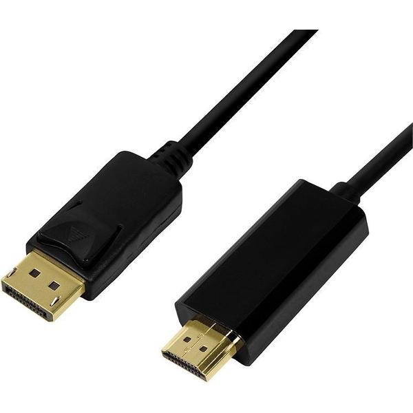 LogiLink DisplayPort 1.2 --> HDMI v1.4 3.00m