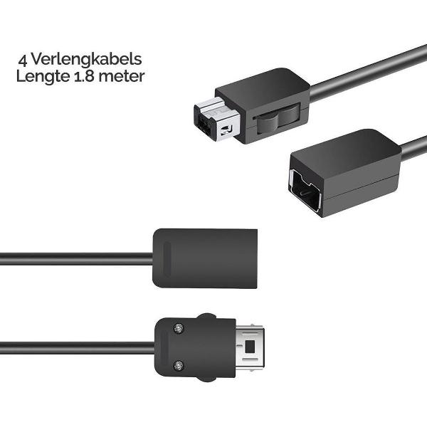 4 Verlengkabel Super Nintendo Mini Classic SNES Controller van 1.8 meter (2017 model)