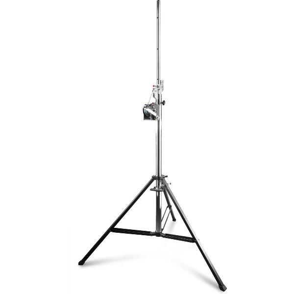 Lichtstandaard - BeamZ WLS80 wind-up standaard voor lichteffecten, speakers of truss - Max. hoogte 410cm - TÜV/GS gecertificeerd