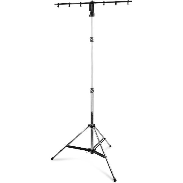Lichtstandaard - BeamZ WLS70 professionele lichtstandaard met 100cm T-bar - Max. hoogte 290cm - Max. gewicht 40kg - TÜV/GS gecertificeerd
