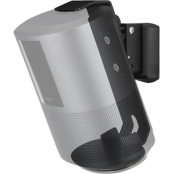 SoundXtra SDXBHS5WM1021 speaker steun Muur Acrylonitrielbutadieenstyreen (ABS), Staal Zwart