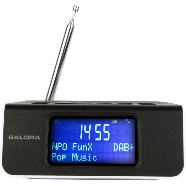 Salora CRU628DAB - Wekkerradio - DAB - FM - 2x USB charge