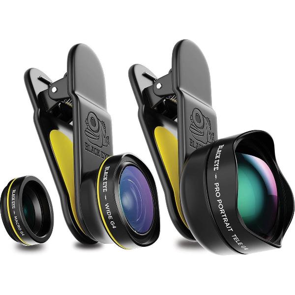 Black Eye Travel Kit G4 Smartphone Lenzen - Zwart