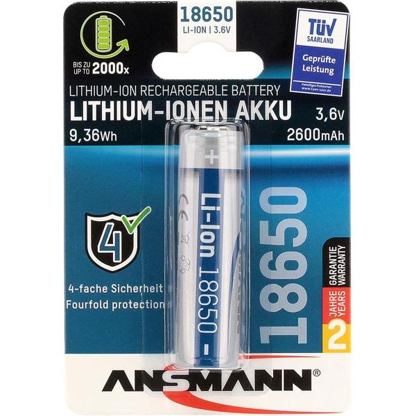 Ansmann Batt 18650 3.7v 2600ma