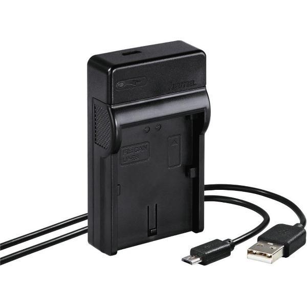 Hama USB-oplader Travel Voor Canon LP-E6