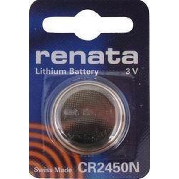 Renata CR2450N 3V Lithium knoopcel batterij