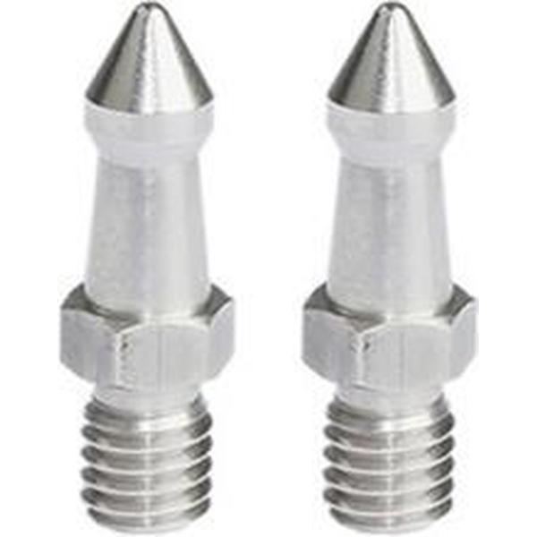 BEXIN LS036 2 STUKS Rvs 3/8 inch Voeten Schroeven Voor SLR Statief