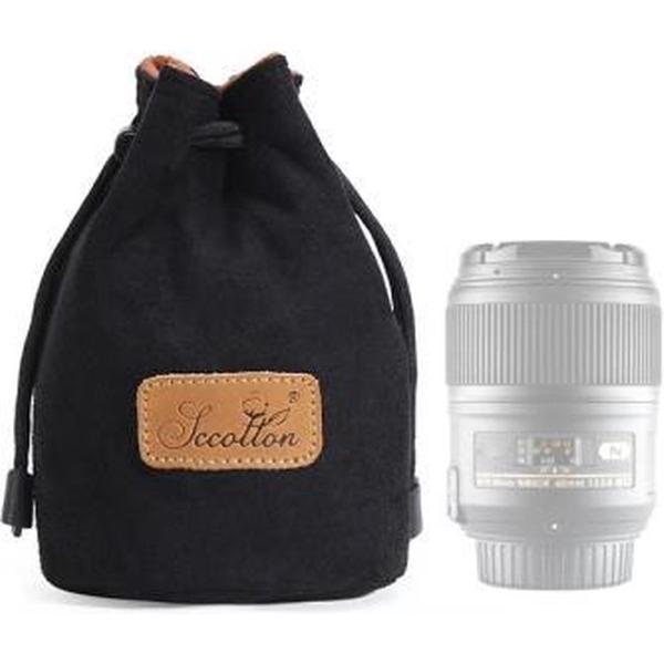 SCCOTTON Liner Schokbestendige digitale bescherming Draagbare SLR-lenstas Micro-enkele cameratas Rond Zwart S