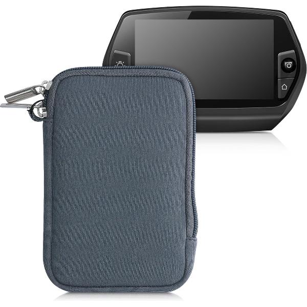 kwmobile hoes voor Bosch Nyon - Neopreen hoesje voor e-bike display - Beschermende cover in grijs