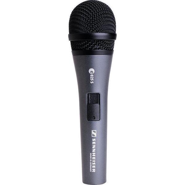 Sennheiser e 825-S Microfoon voor podiumpresentaties Zwart, Grijs