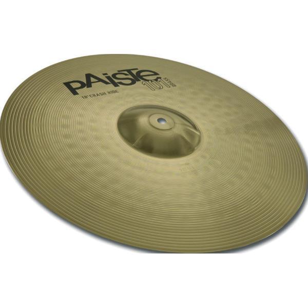 Paiste 101 Brass Crash Ride 18 crash cymbal