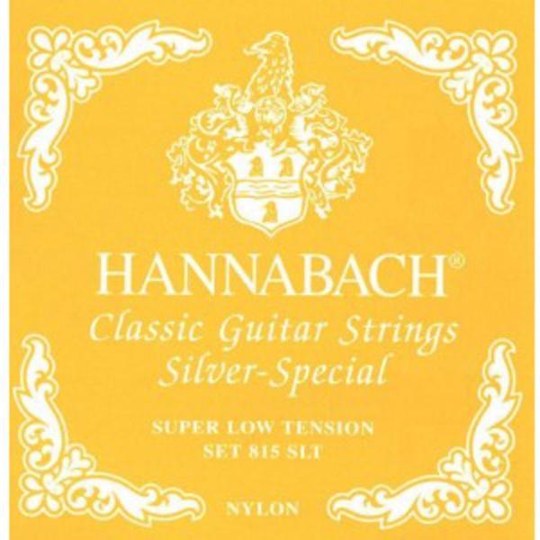 K-Git.snaren set 815 geel Nylon Super Low Tension