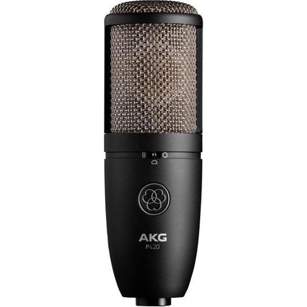 AKG P420 microfoon Zwart Microfoon voor studio's