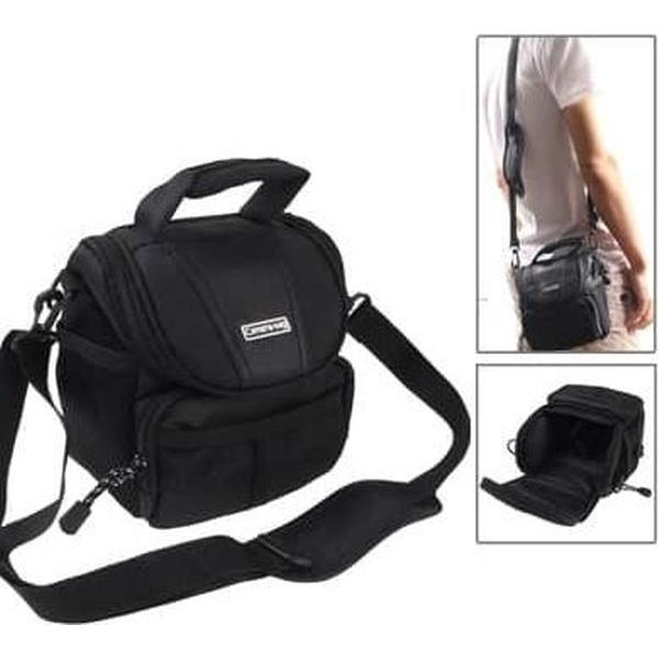 Draagbare digitale cameratas met riem, afmeting: 135x125x155mm
