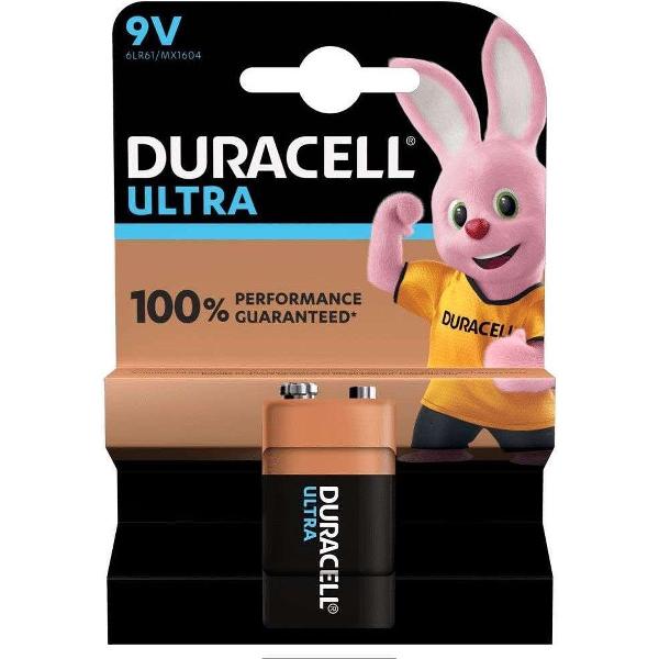 Duracell - Ultra alkaline 9V-batterij