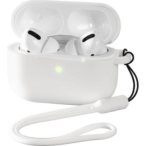 Hama Beschermhoes voor Apple Airpods Pro, wit