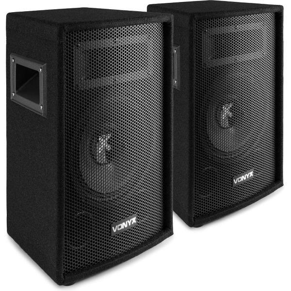 Speakers - Vonyx SL8 speakerset - Set van twee 8 boxen van 400W (setvermogen 800W maximaal)