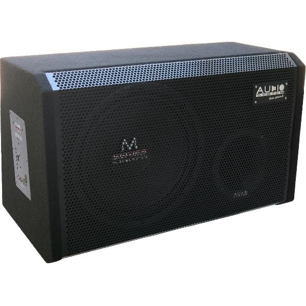 M-SERIE ACTIVE HIGH EFFICIENT 45 ltr Boom Box met M12 Subwoofer + CO-200.1 Versterker
