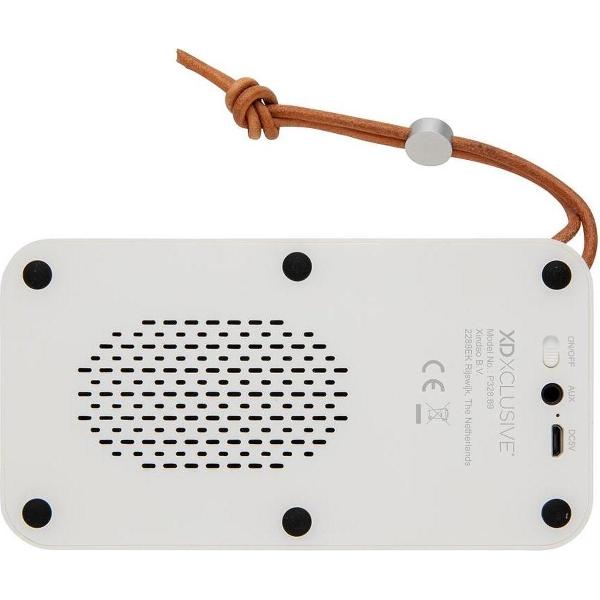 Xd Xclusive Speaker Aria Bluetooth 14 Cm Abs/pu/alu Wit 2-delig