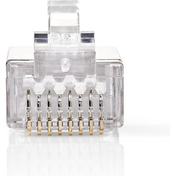 Nedis CCGB89306ME Netwerkconnector Rj45 (8p8c) Male - 10 Stuks Metaal