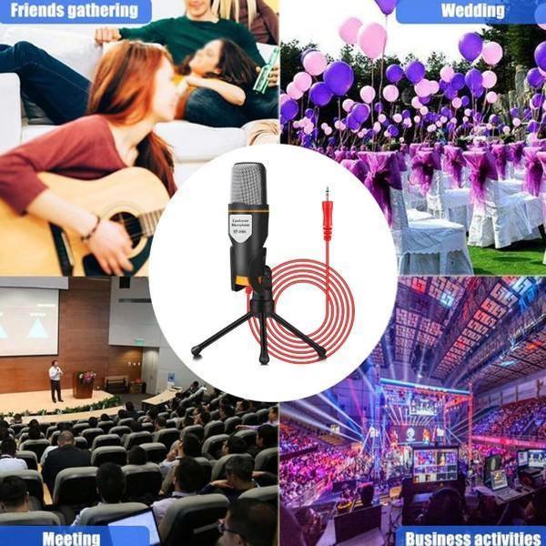 Grops- Microfoon - Metalen USB Condensator Opname Microfoon Voor Laptop KTV Of Windows Cardioid Studio Opname Zang Voice Over, YouTube C1 - Geschikt voor PC, Laptop, Playstation - DJ -Microfoon - PS4/Windows/MAC - Studio Microfoon