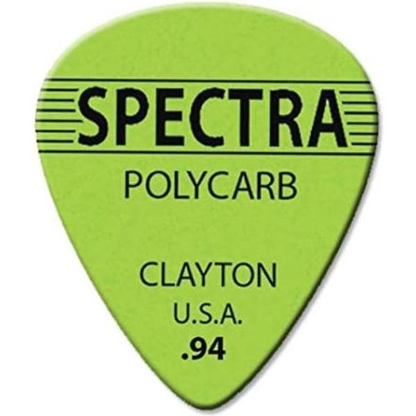 Clayton Spectra plectrums 0.94 mm 6-pack