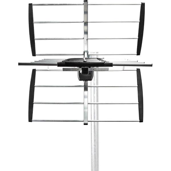 TV-Antenne voor Buiten | Max. 12 dB Versterking | UHF: 470 - 694 MHz | 10 Componenten