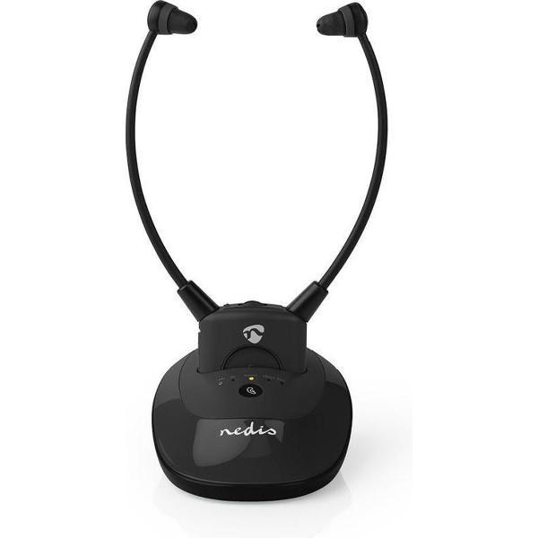 Nedis HPRF020AT Draadloze Koptelefoon Radiofrequentie (rf) In-ear Laadstation Antraciet